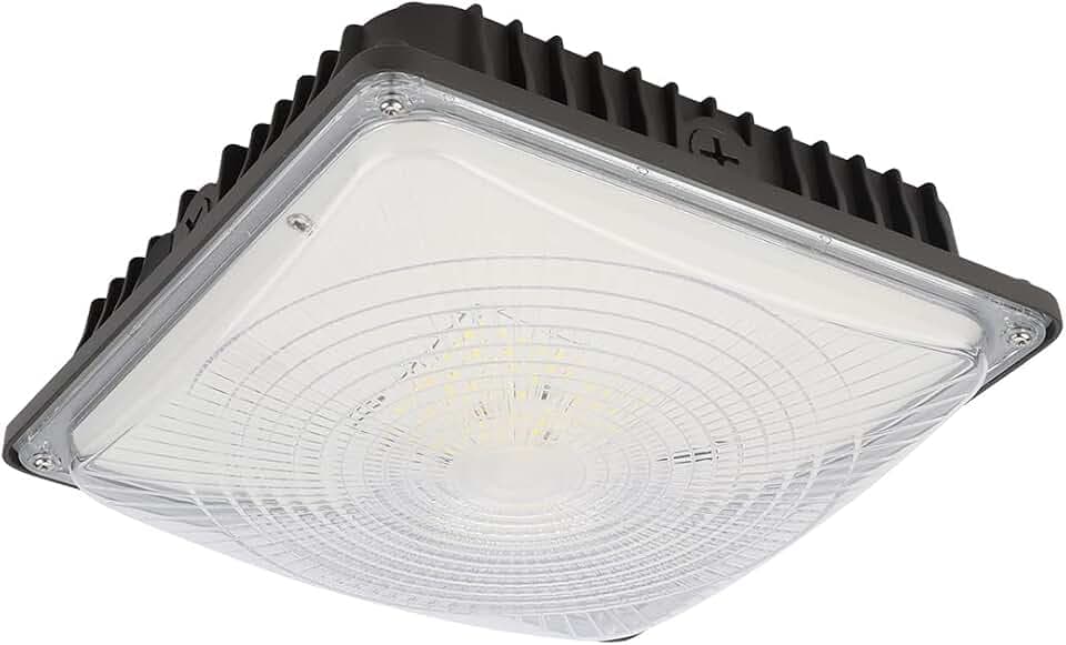 kadision 80W LED Canopy Light Outdoor, 8800LM 0-10V Dimmable