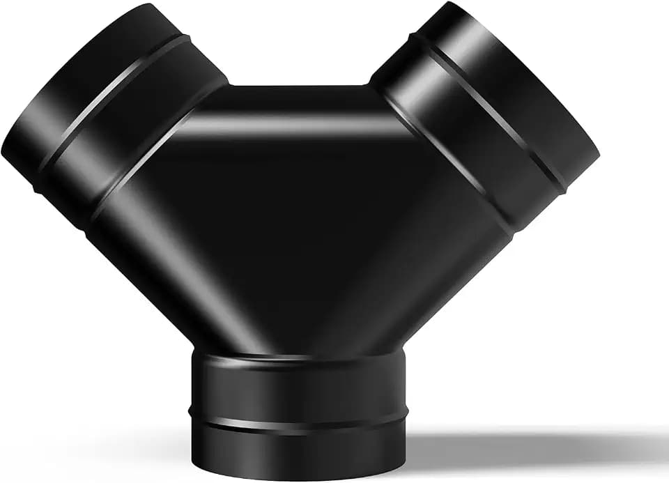 AC Infinity 3-Wege Rohrverteiler 100 mm – Y-Verbindungsstück