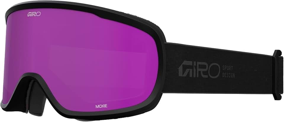 Giro Moxie Ski Goggles - Snowboard Goggles for Women & Youth - 2 Lenses Included - Anti-Fog - OTG (Over Glasses)