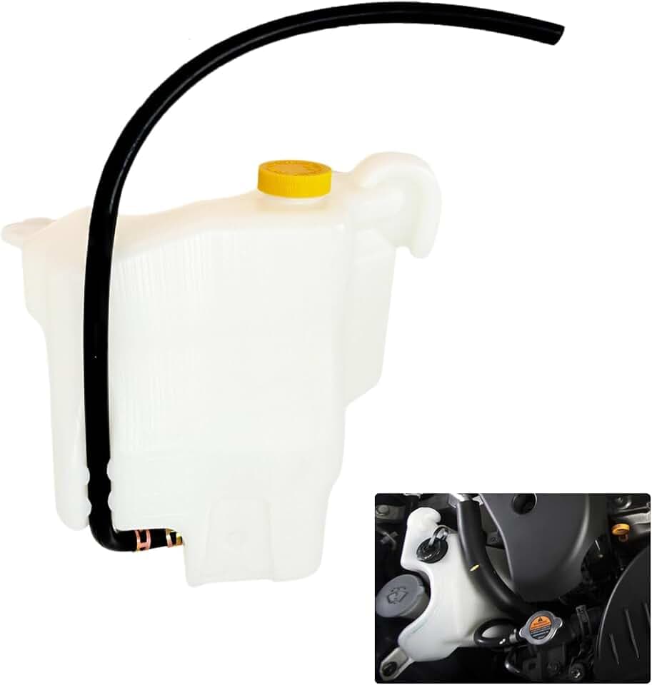 603-247 Engine Coolant Reservoir Tank with Cap & Hose Compatible with 2007-2012 Nissan Altima 2.5L 3.5L, 2013 Nissan Altima Coupe Only, 2009-2015 Nissan Maxima V6 3.5L, Replaces # 21710JA000