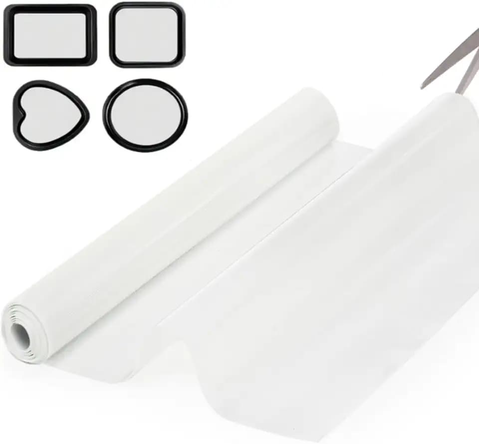 Covzoe Silicone Baking Mat Roll, 15.7 In x 8 FT Non-Stick Pastry Mat