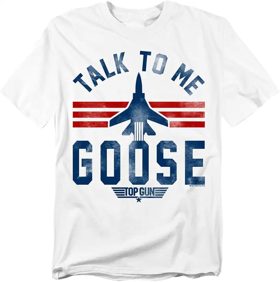 Popfunk Top Gun Talk to Me Goose Unisex Adult T Shirt