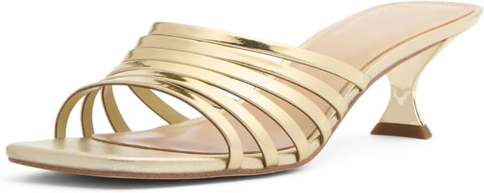 Michael Kors Women's Haisley Kitten Heel Sandal