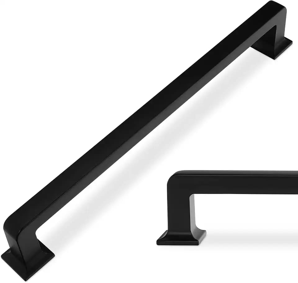 10 Pack 7 inch Matte Black Kitchen Cabinet Handles