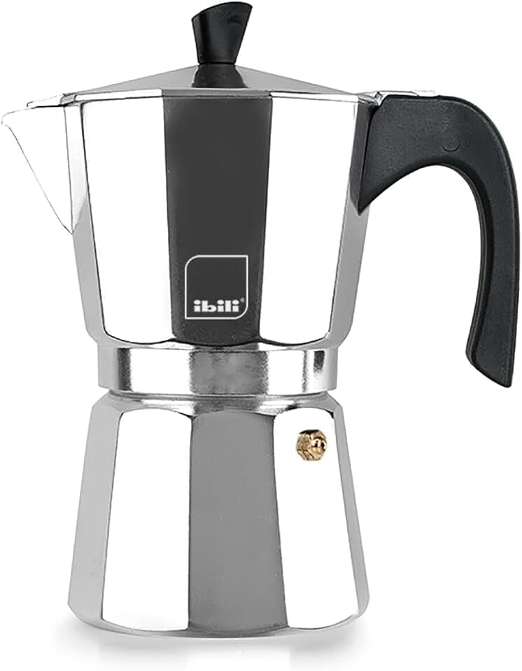 ibili Bahia1 610901 Espressokocher, Aluminium