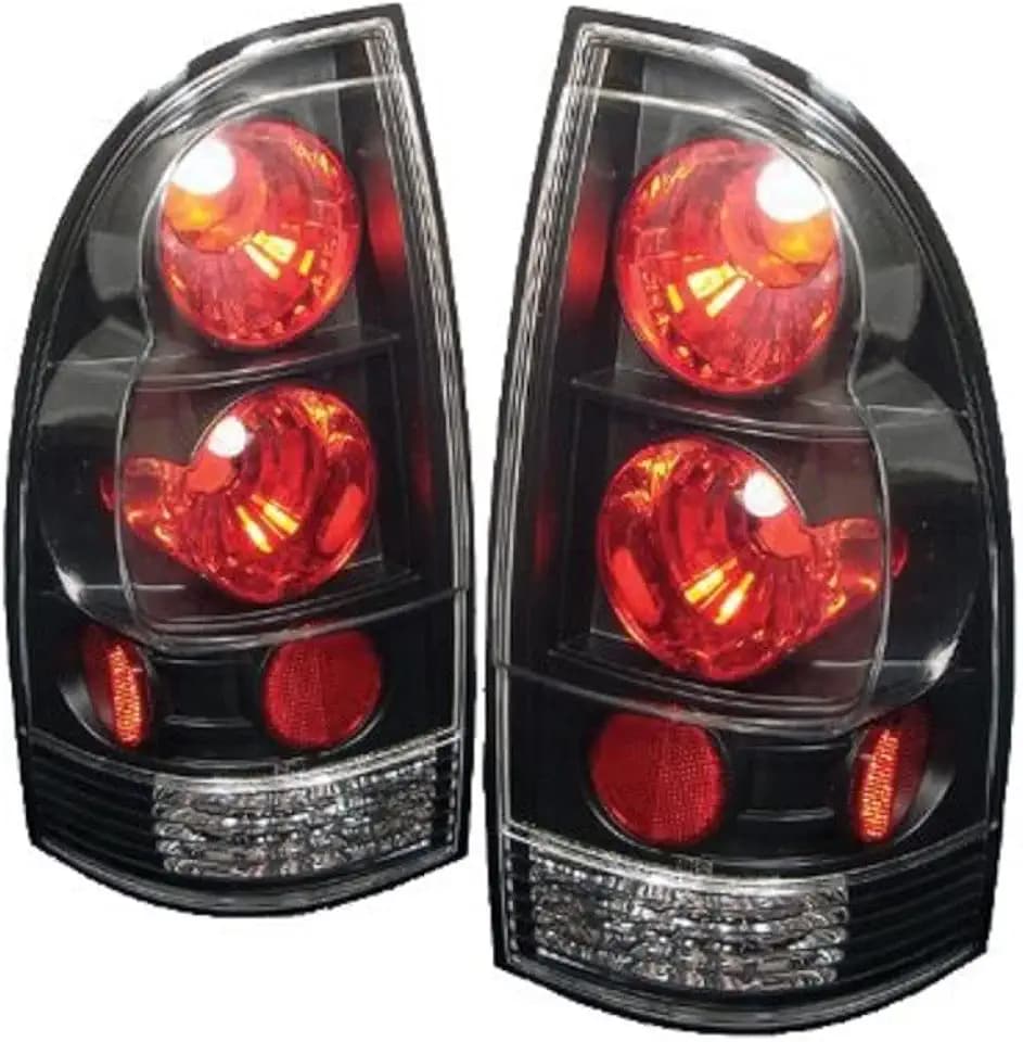 Spyder 5007896 Toyota Tacoma 05-15 Euro Style Tail Lights (not compatible with factory equipped led tail lights) - Black