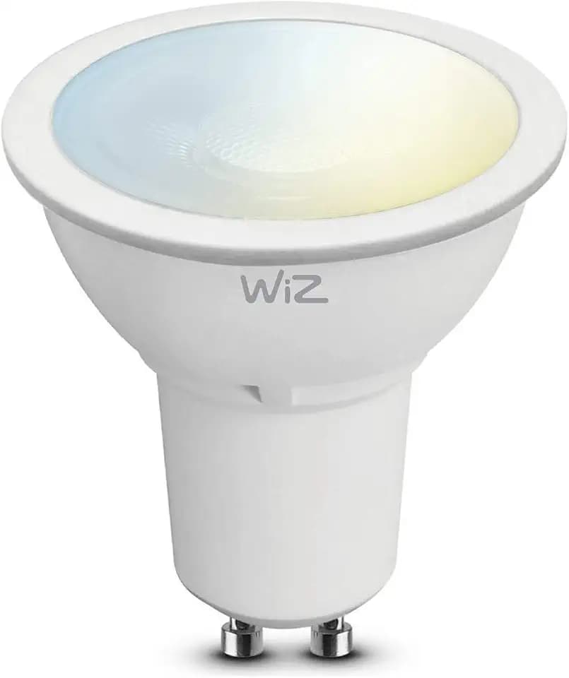 WiZ Smart LED Leuchtmittel G2 warmweiß GU10 (Smart Home, Dimmbar, WLAN, 9W - 50W Leistung, 2700K, lm350, App & Voice Control Alexa, Siri, Google & IFTTT)