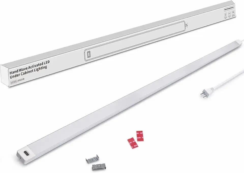 MYPLUS 36 Inch Under Cabinet Lights with Hand Wave,Plug and Play