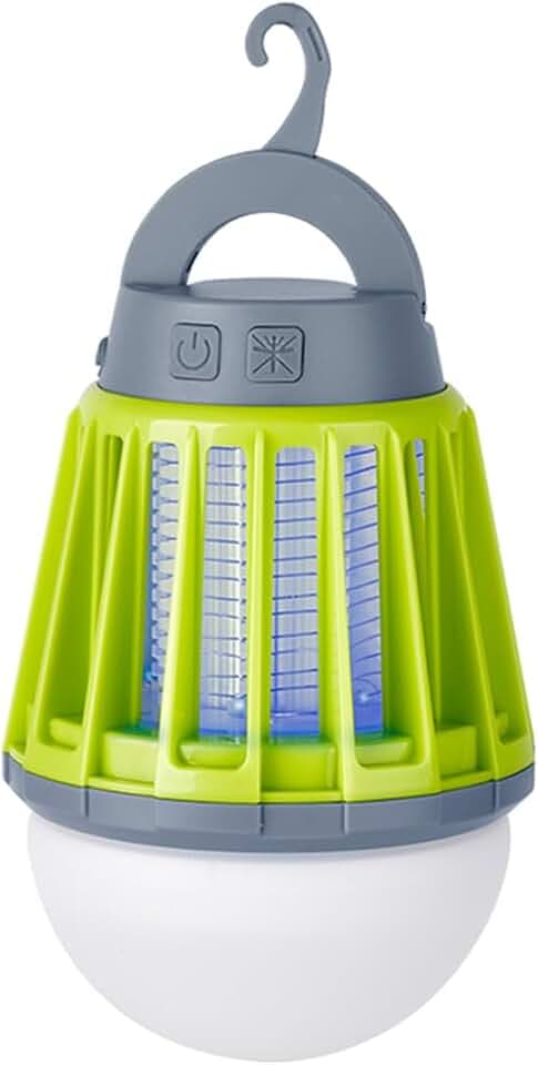 Renohef Moskito Repellent Lampe Camping Laterne Insektenvernichter,tragbare IPX6 wasserdichte Moskito Killer Lampe,wiederaufladbare USB LED Laternen Torch,Campingausrüstung und Zubehör