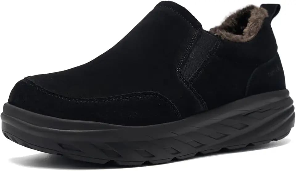 Women's Orthopedic Diabetic Winter Slippers: Comfortable Wide Toe Box Arch Support Plantar Fasciitis House Slip On Loafers, Casual Warm Orthotic Flat Feet Walking Shoes for Foot and Heel Pain Relief