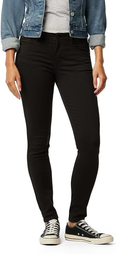 Levi Strauss Signature Gold Women's '03 Essential Mid Rise Skinny Jeans