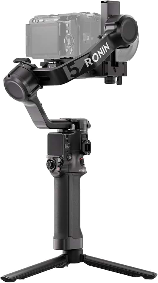 DJI RS 5, Gimbal Stabilisator für Kameras, Canon/Sony/Nikon/Fujifilm
