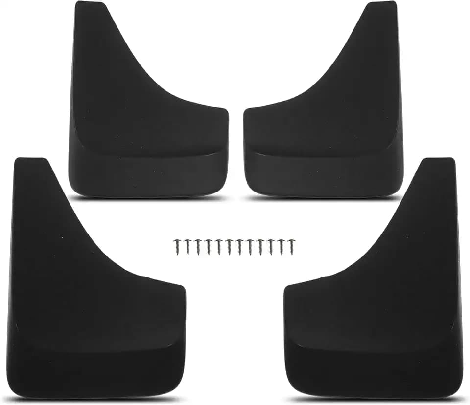 A-Premium Mud Flaps, Durable Splash Guards Protect Vehicle Paint