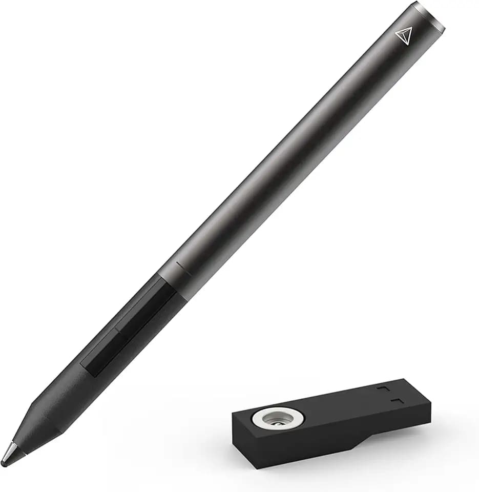 adonit Pixel Eingabestift für iOS Geräte - (z.B. iPad / Air / mini und iPhone SE 2020 / 11 / Pro / Max) - [Fine-Point-Stylus, 1,9mm Spitze, präzise Eingabe, lange Akkulaufzeit, Bluetooth] - schwarz, ADPBL
