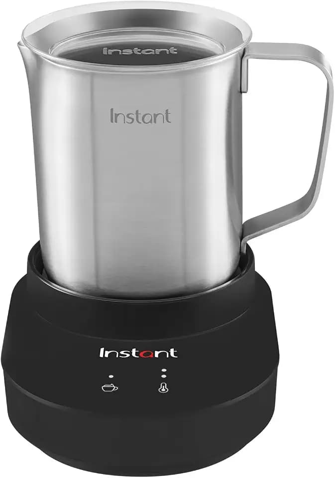 Instant Automatischer Elektrischer Milchaufschäumer 500ml, 3 Schaum- und Temperatureinstellungen, Für klassische Milch oder Milchaltrenativen, Einfach zu bedienen und zu reinigen