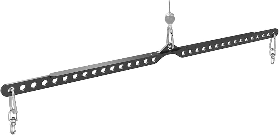 2:1 Kabeladapter, verstellbare LAT-Pulldown-Stange, Aufsätze für Kabelzugmaschinen – 15/21/39/58/89cm
