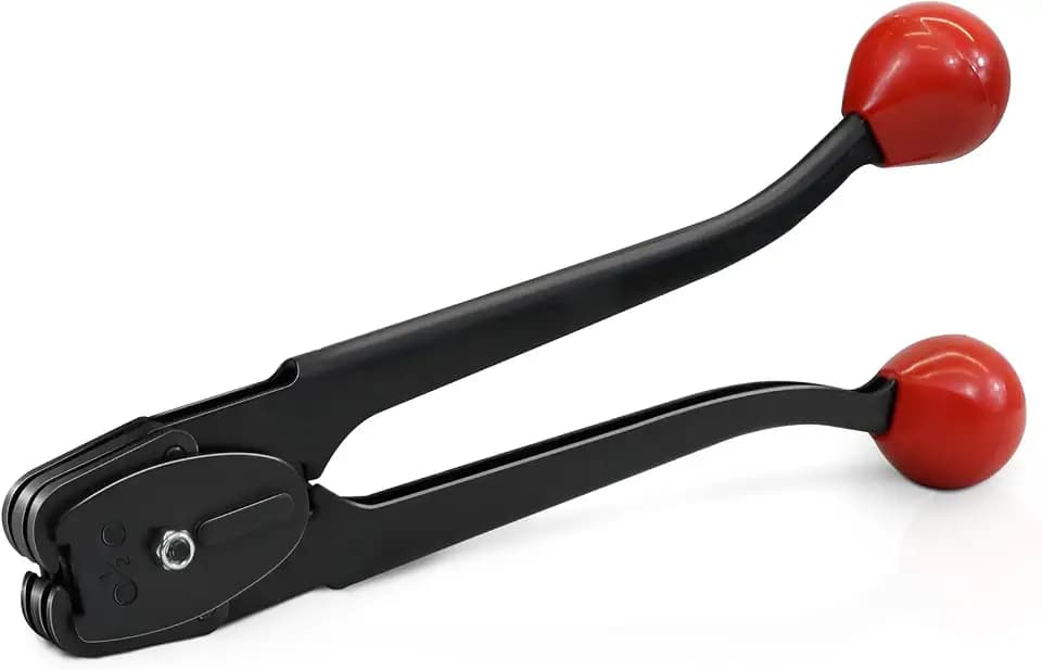 Strapping Sealer/Crimper for 1/2" Steel Strapping Band Manual Banding Tool with 13" Extended Handle
