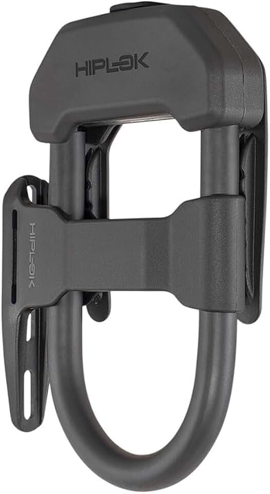 Hiplok DX with FRAME CLIP, Bügelschloss, Unisex, All Black