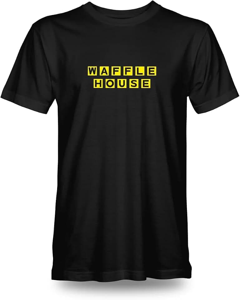 Waffle House Unisex Logo T-Shirt, Cotton-Poly Blend