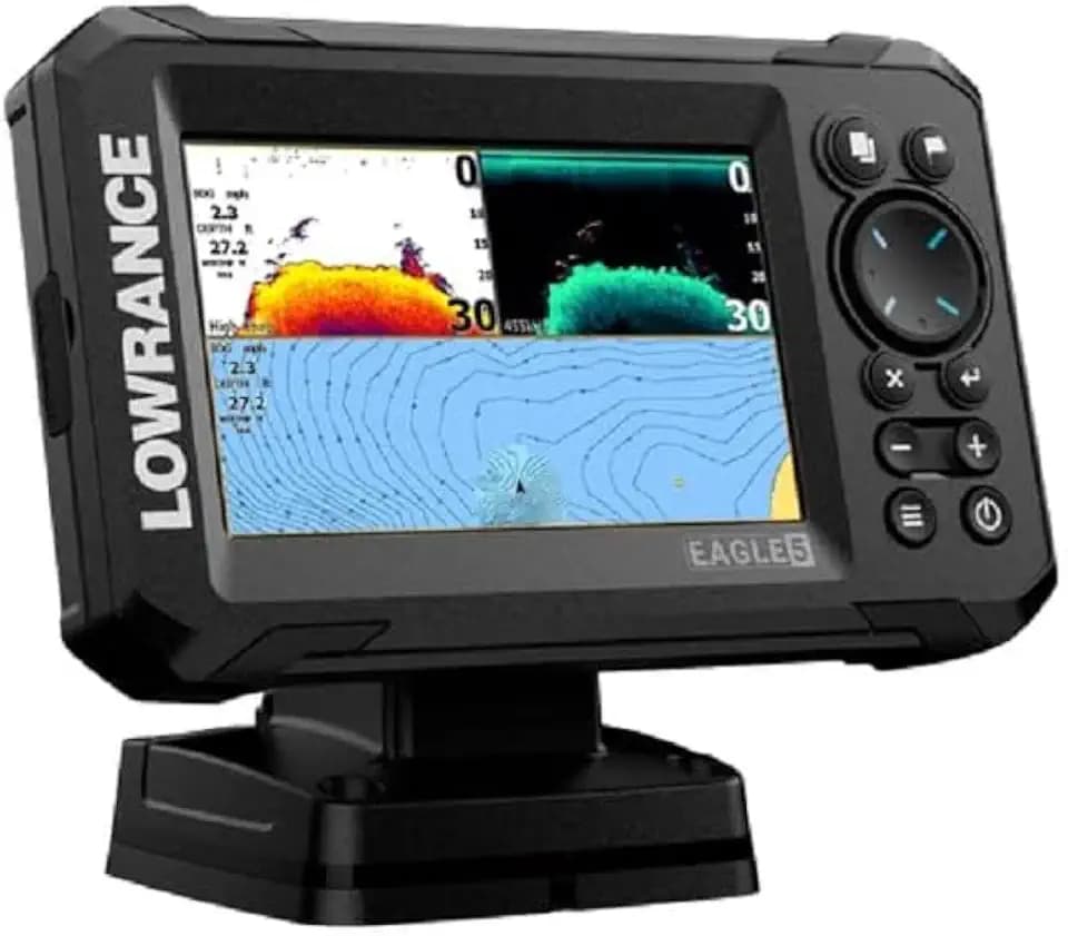 Lowrance Eagle Fish Finder, 4-to-9-inch, Sonar and C-MAP Options