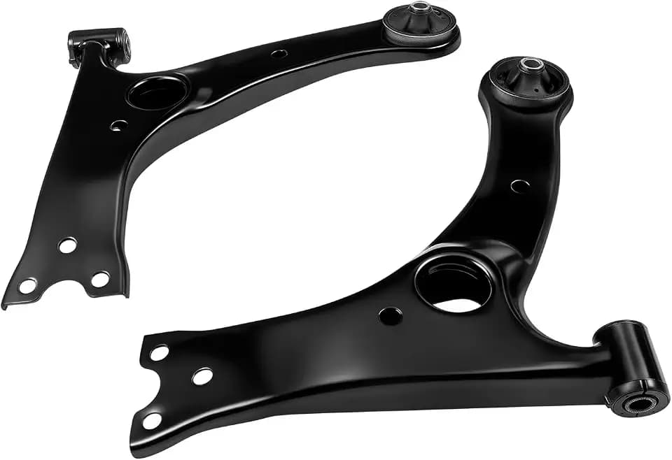 BDFHYK 4pc Front Lower Control Arm Assembly for Toyota Corolla 2003-2013, OE K640360 K640361 K90309, Driver & Passenger Side Suspension Replacement, w/Front Lower Ball Joints Kit