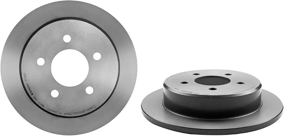 Brembo 08.7518.81 UV Coated solid Rear Brake Rotor FORD USA OE# F5TZ2C026A
