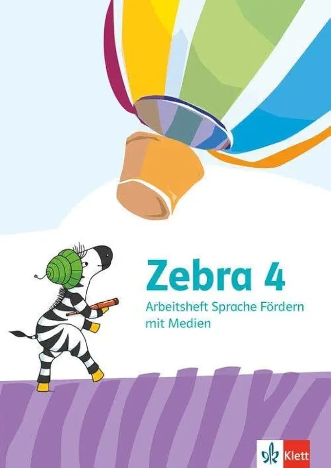 Zebra 4: Arbeitsheft Sprache Förderheft mit Medien Klasse 4 (Zebra. Ausgabe ab 2024)