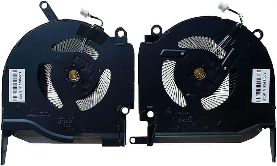 New CPU and GPU Cooling Fans for HP OMEN 16-K 16-N RTX3050