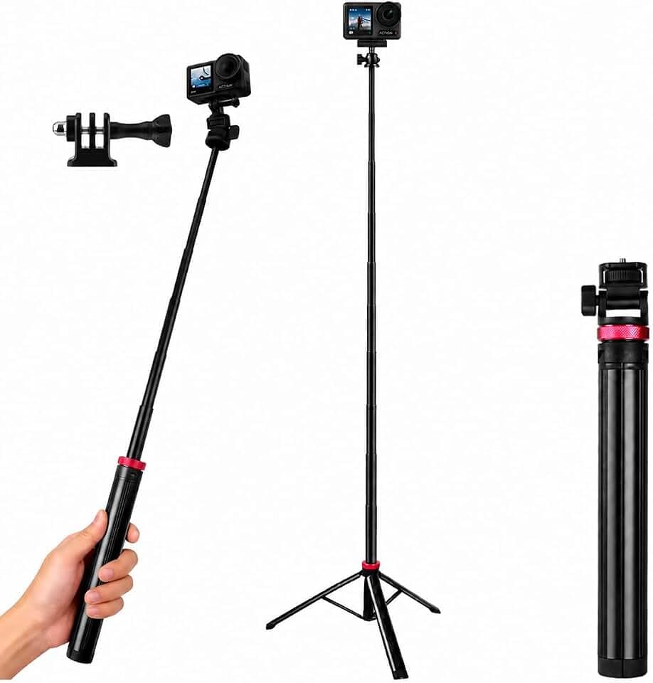 200cm Selfie Stick Stativ Ausziehbar Leichtes Einbeinstativ