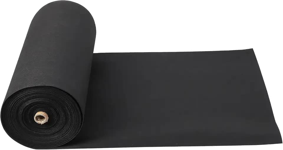 6Oz Geotextile Fabric 4Ft x 50Ft, Non-Woven Landscape Fabric with 350n Tensile Strength for Driveway Stabilization, Erosion Control, French Drain, Road Base & Construction Projects