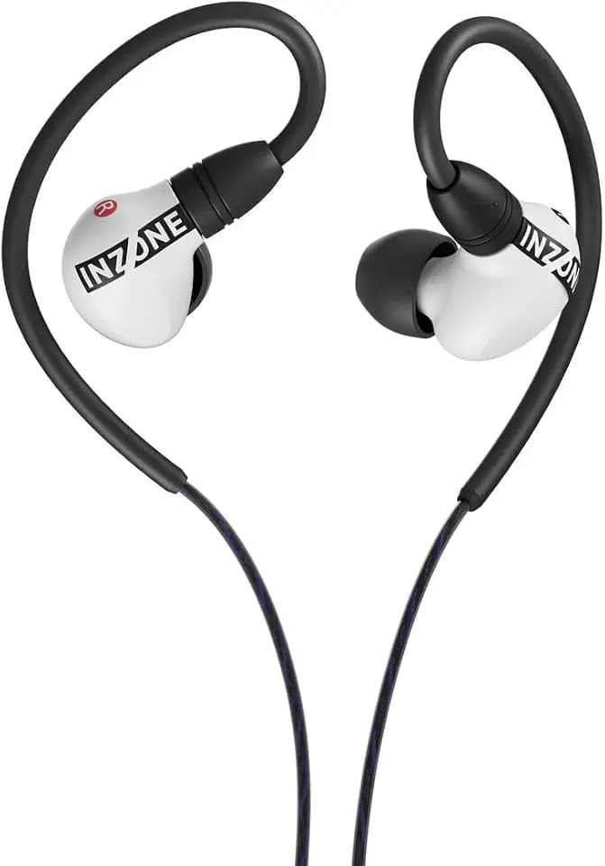 Sony INZONE E9 In-Ear-Gaming-Kopfhörer - entwickelt mit Fnatic, Sound-Isolierung, Einstellbarer EQ, USB-C Audio-Box, PC-Streaming - Weiß