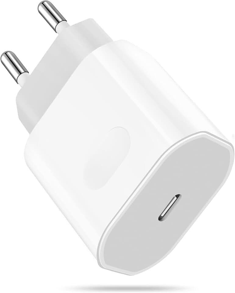 iPhone Ladegerät,20W USB C Ladegerät für iPhone 17 16 16e 15 14 13 12 11 | Power Adapter USB C Stecker Ladestecker Schnellladegerät USB C Netzteil für iPhone 17 16 15 Pro/Pro Max/Plus/14 13 12 Pro Max
