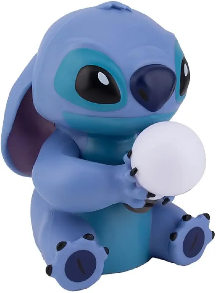 Stitch Licht - Offiziell Lizenzierte Lilo & Stitch Lampe, Disney Sammlerstück, Nachttischlampe für Schlafzimmer, Dekor für Nachtbeleuchtung