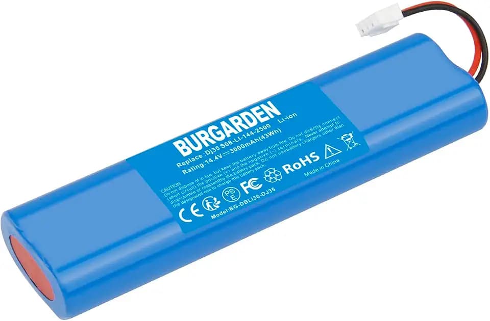 14.4V 3000mAh Li-Ion Akku für Ecovacs Deebot DJ35, DJ36, DK35, DK36, DK520, DN520, DN55, Deebot Ozmo Slim 10 DK3G, S08-LI-144-2500
