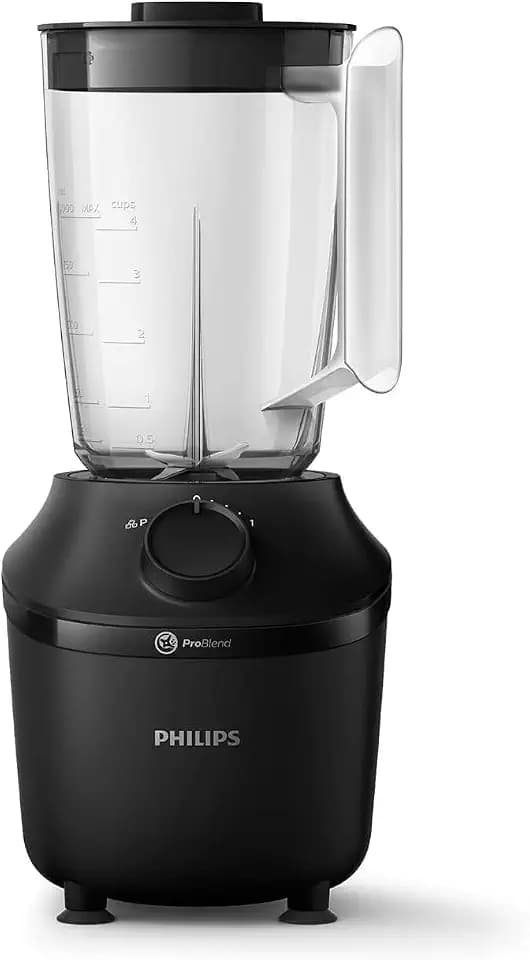 Philips Standmixer 3000 Serie, Schwarz, 450W