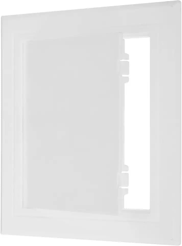 PATIKIL 6x6 inch(145x145mm) Removable Hinged Access Panel, ABS Plumbing Access Doors Easy Wall Hole Cover for Drywall Plumbing Electrical Cables Wiring, White