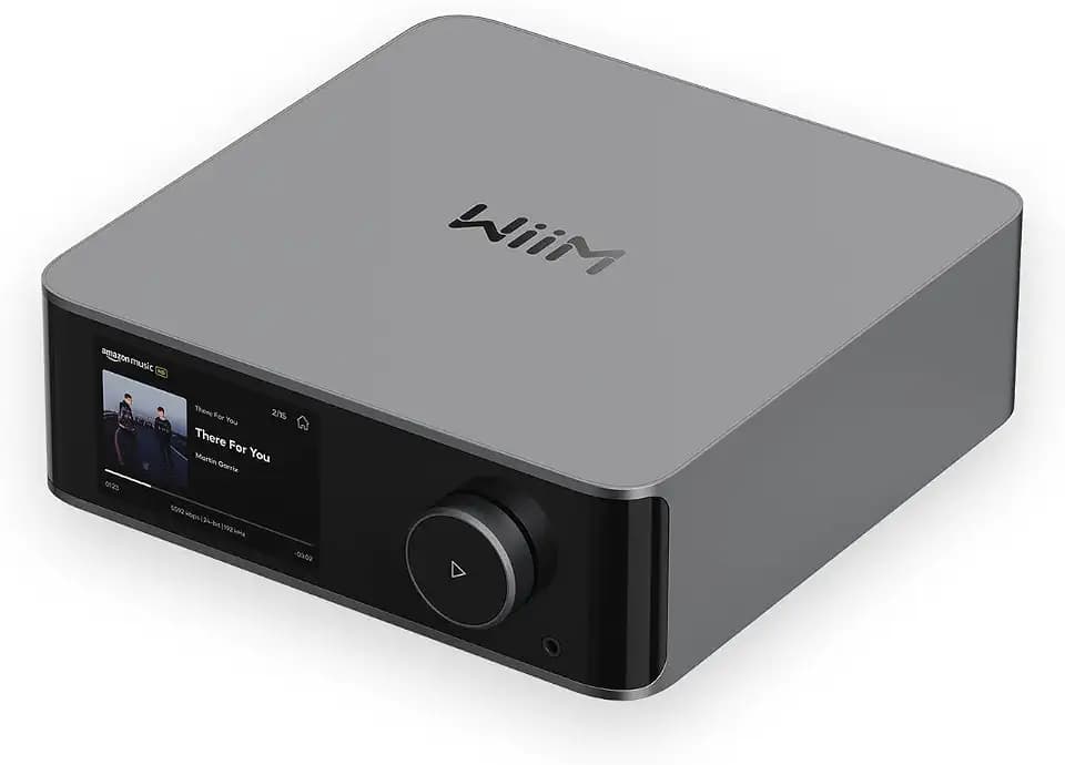 WiiM Ultra Hi-Res Music Streamer with Touchscreen & ESS DAC, Space Gray