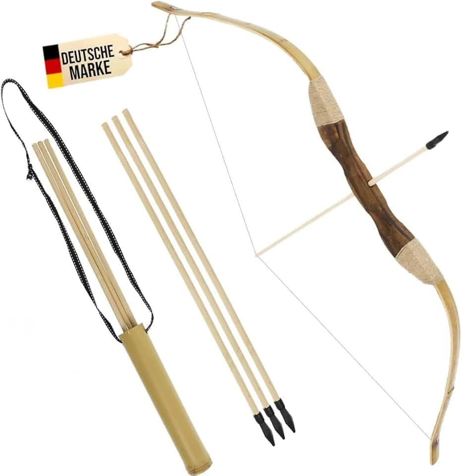 FLITZEBOGEN Bamboo Set, 40 Zoll, Kinderbogen