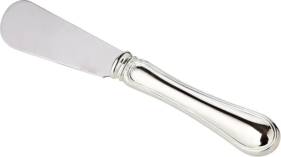 EDZARD Buttermesser Faden (L 15 cm), edel versilbert