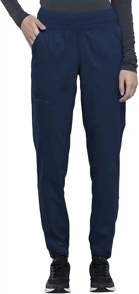 Cherokee Revolution Scrub Pants for Women Jogger with Elastic Waist