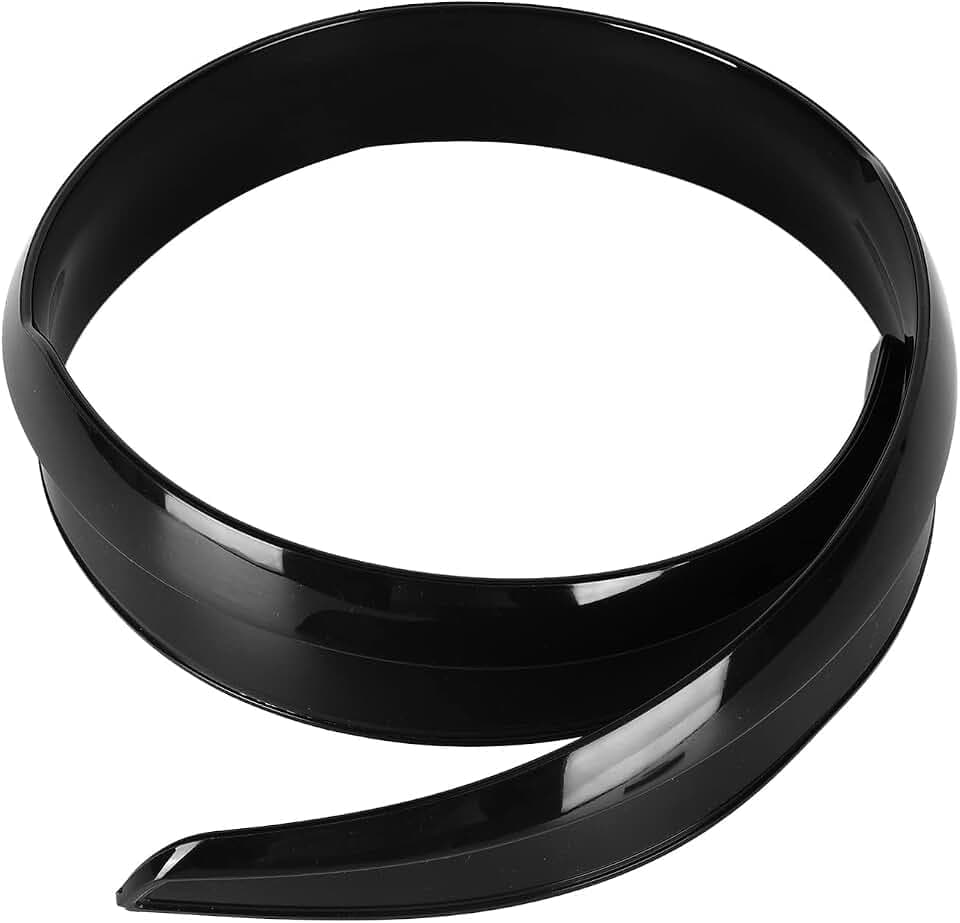 Kofferraumspoiler, Heckspoiler für Den Dachkofferraum Lip Tail Wing Rubber Glossy Black Anti Universal Auto Heckspoiler für Auto
