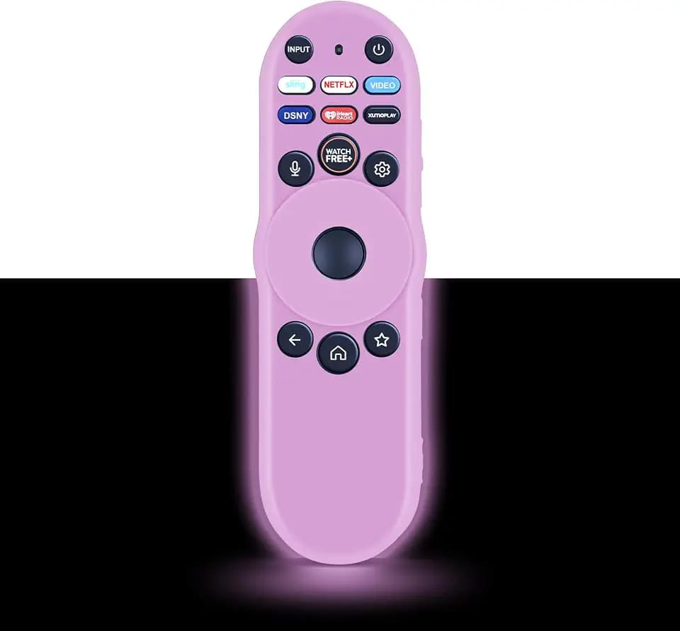 Silicone Cover for Vizio XRT270 Smart TV Replacement Remote - Pink