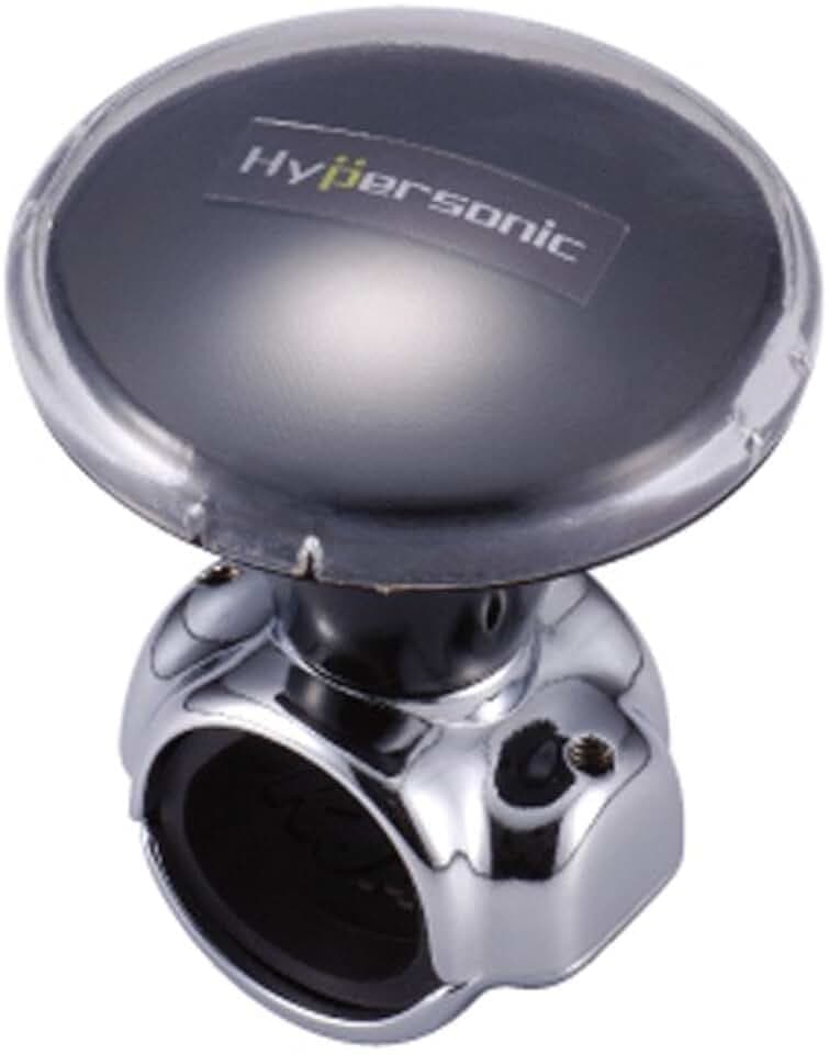 Hypersonic Schwarzer Lenkrad-Drehknopf, Auto-Power-Griff.