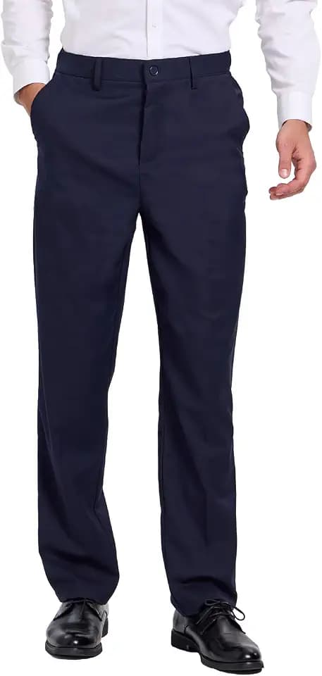 Tall Men's 36"/38" Inseam Classic Dress Work Pants