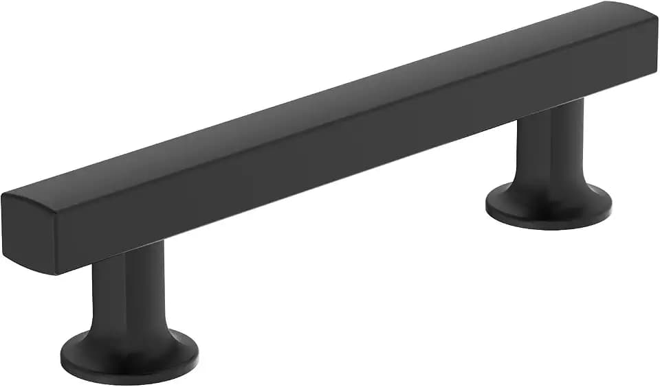 Amerock 3-3/4" Everett Matte Black Drawer Pull