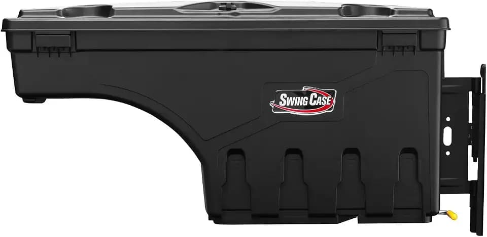 RealTruck UnderCover SwingCase Truck Bed Storage Box | SC203P | Fits 2015 - 2025 Ford F-150 Passenger Side (Includes Lightning)