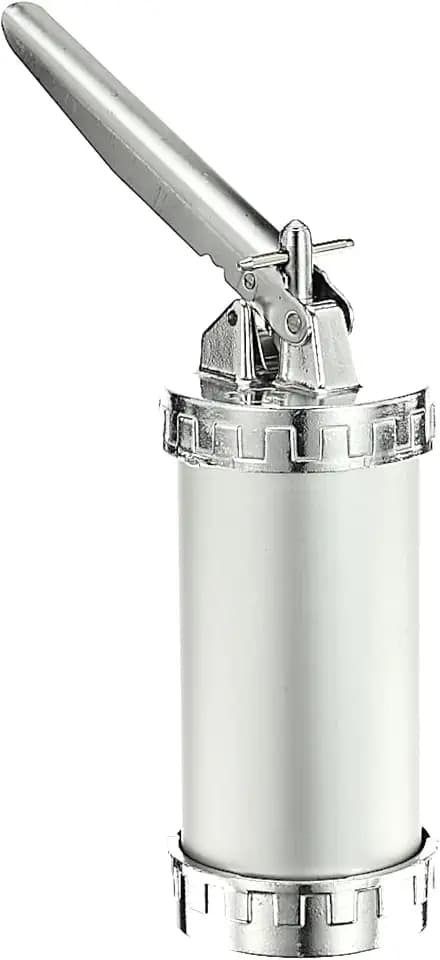 Ilsa Churrera aus Metall, Edelstahl, silberfarben, Höhe 18 cm, Boden 7 cm