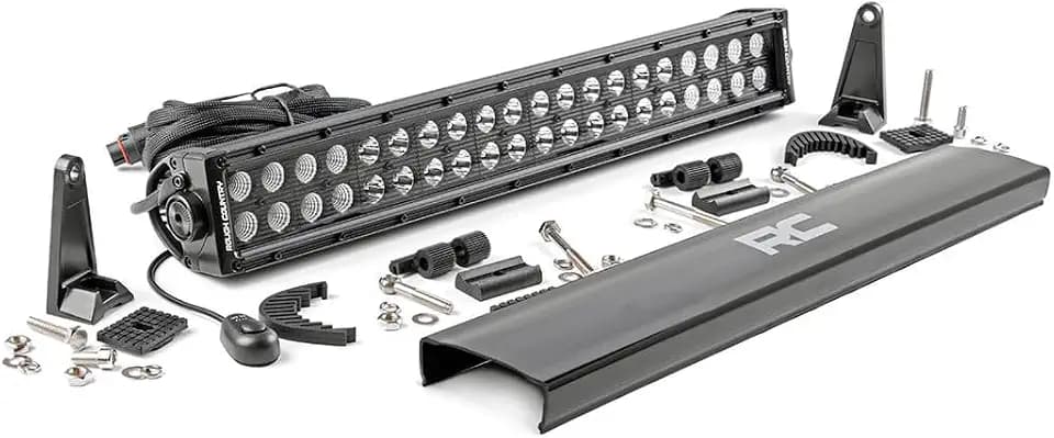 Rough Country 20" Black Series Dual Row CREE LED Light Bar - 70920BL