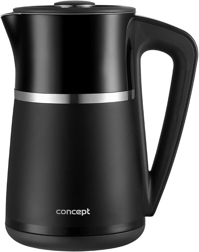Instant-Wasserkocher mit Temperaturregelung 1,7 l, RK3100, Schwarz