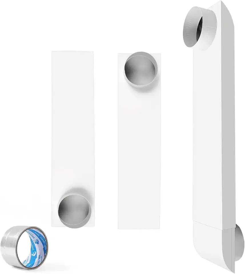 Periscope Dryer Vent, 21-38" Adjustable Dryer Vent Upgraded 304 Stainless